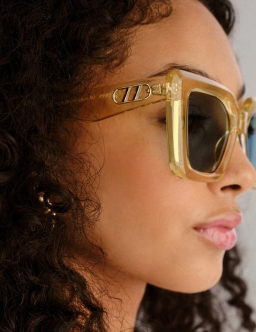 Ochelari de soare !Solid, galben