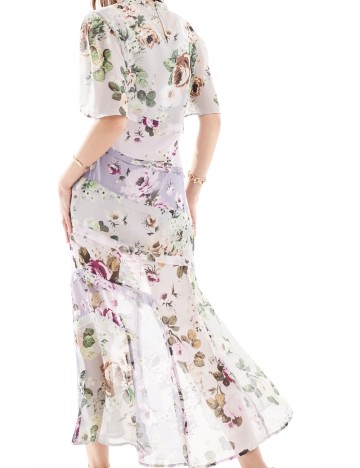 Rochie midi ASOS, mix culori