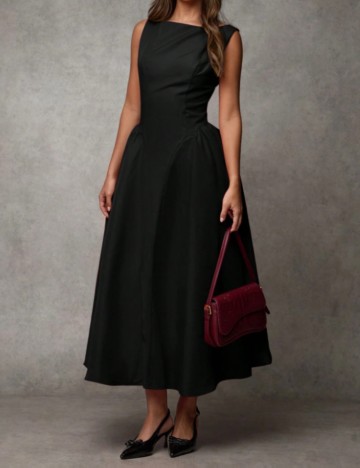 Rochie midi Shein, negru