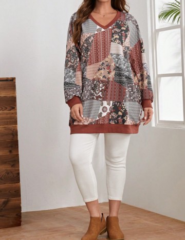 Bluză Shein Emery Rose, mix culori