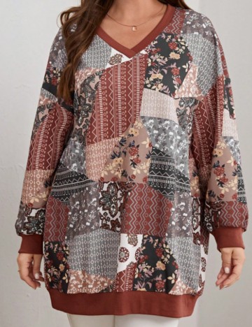 Bluză Shein Emery Rose, mix culori