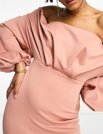 Rochie maxi ASOS, roz