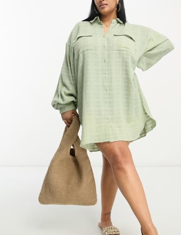 Rochie mini ASOS, verde
