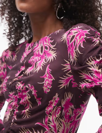 Rochie mini Topshop, mix culori