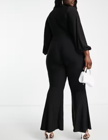 Salopetă lungă ASOS, negru