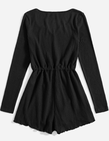 Salopetă scurtă Shein, negru