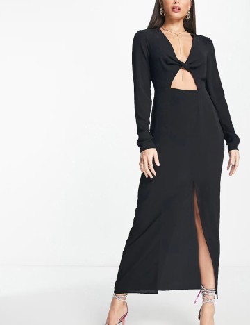 Rochie maxi ASOS, negru