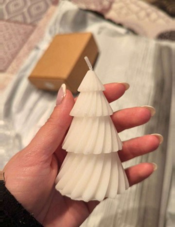 Lumanare parfumata Shein, alb