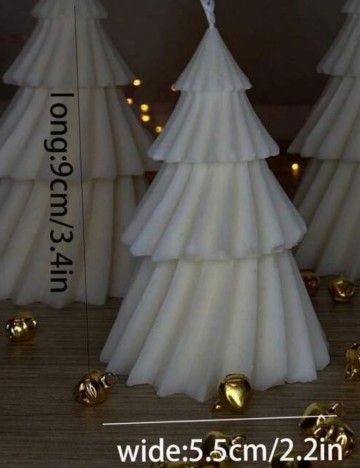 Lumanare parfumata Shein, alb