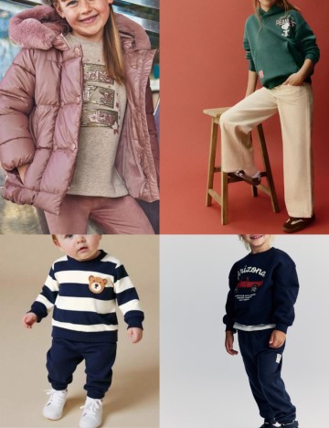 Lot 50 mix haine pentru copii toamna-iarna Mix Branduri, mix culori