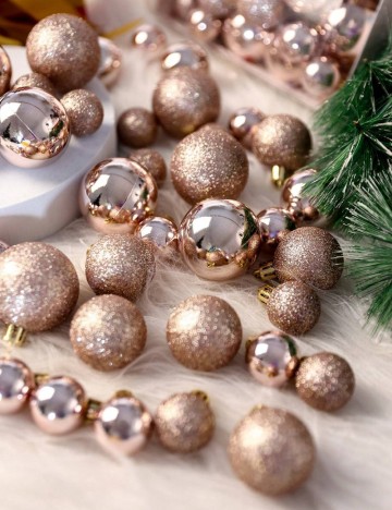 Set globuri Shein, roz