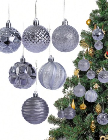 Set globuri Shein, argintiu