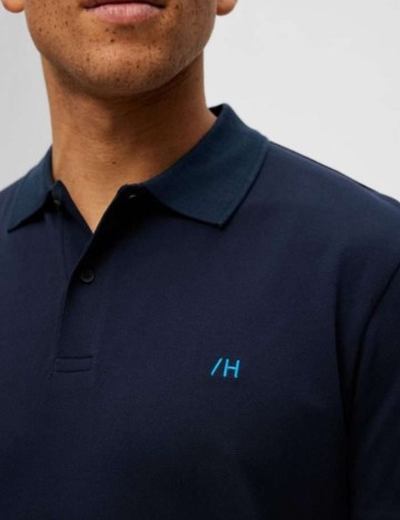 Tricou Selected, bleumarin