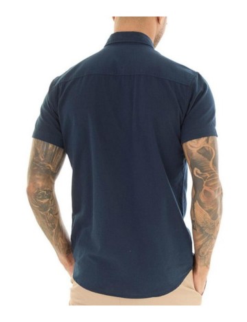 Cămașă cu mânecă scurtă Jack & Jones, albastru