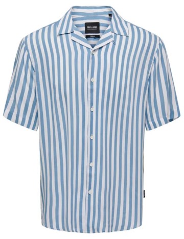 Cămașă cu mânecă scurtă Only & Sons, mix culori