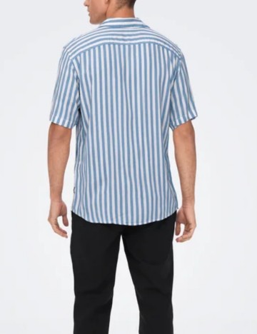 Cămașă cu mânecă scurtă Only & Sons, mix culori