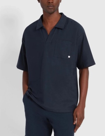 Tricou Farah, bleumarin