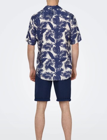 Cămașă cu mânecă scurtă Only & Sons, mix culori