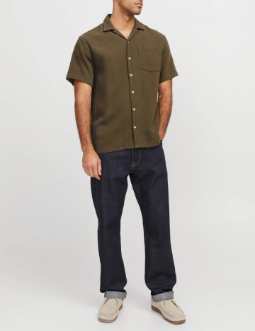 Tricou Royal Denim Division, kaki