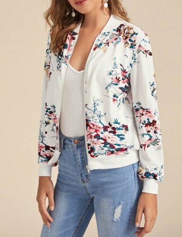 Bluză cu fermoar Shein, mix culori