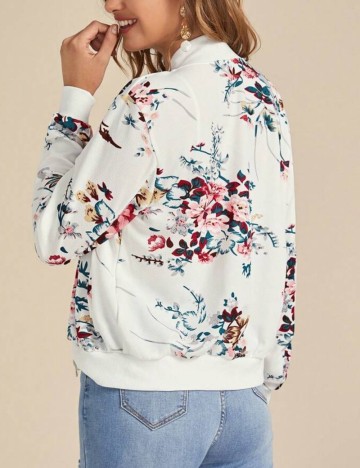 Bluză cu fermoar Shein, mix culori