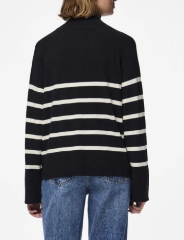 Pulover Pieces, mix culori