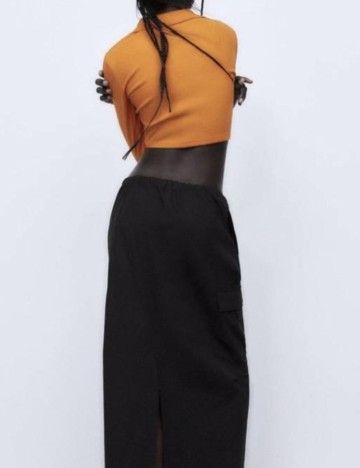 Top Zara, portocaliu