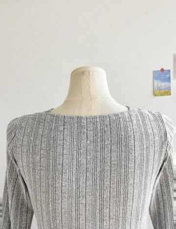 Bluză Shein Curve+, gri