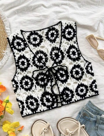 Vestă Shein, mix culori