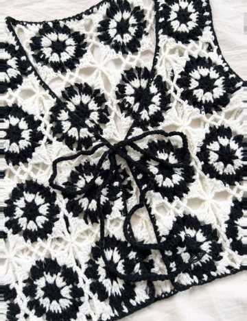 Vestă Shein, mix culori