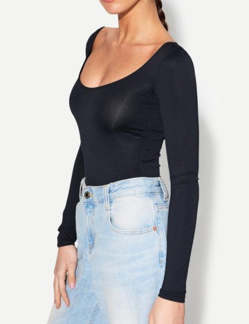 Body Bershka, negru