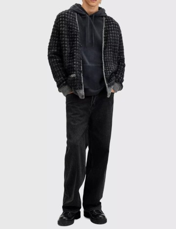 Cardigan Allsaints, negru