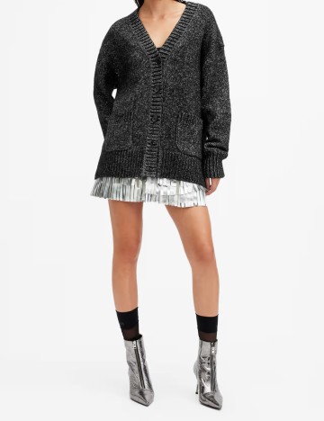 Cardigan Allsaints, negru
