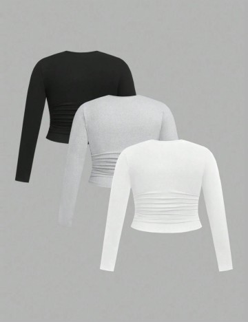 Set Bluze Shein Curve+, mix culori