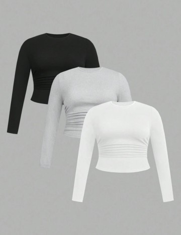 Set Bluze Shein Curve+, mix culori