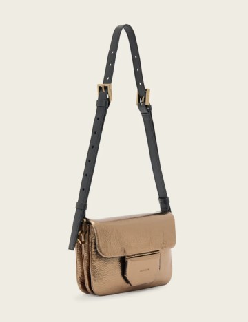 Geantă Allsaints, bronz