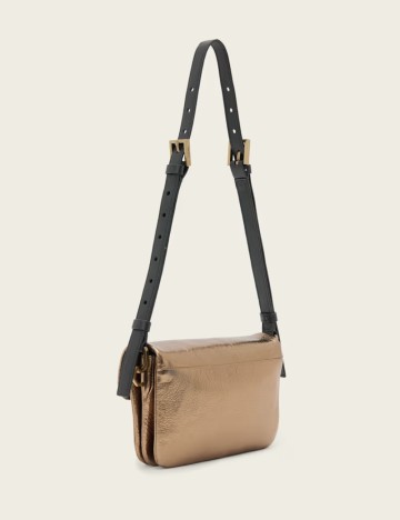 Geantă Allsaints, bronz