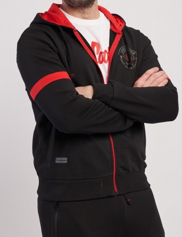 Hanorac Cu Fermoar Lee Cooper, negru