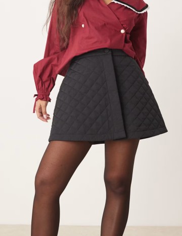 Fustă mini ASOS, negru