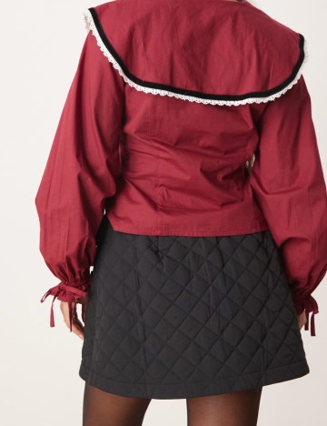 Fustă mini ASOS, negru