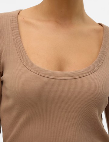 Bluză AWARE by VERO MODA, maro