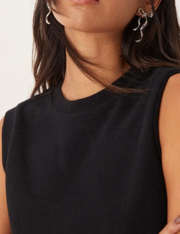 Top ASOS, negru