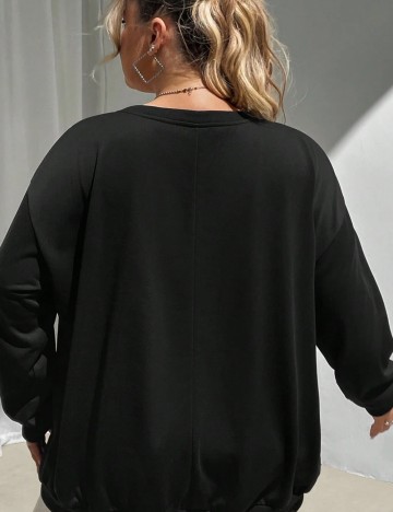 Bluză Shein Curve+, negru