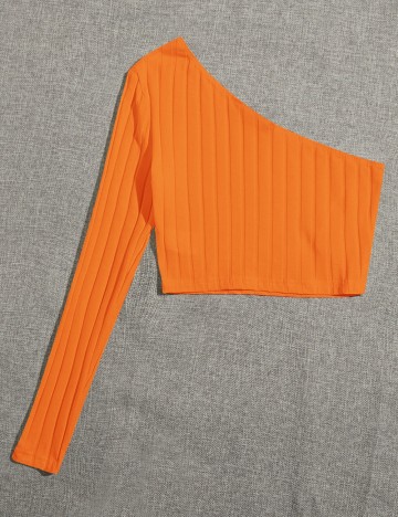 Top Shein, portocaliu