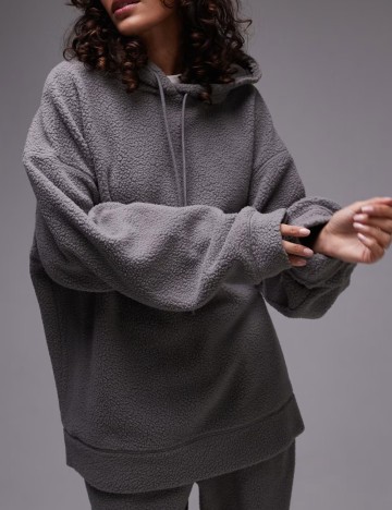 Hanorac Topshop, gri