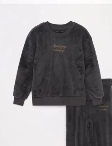 Bluză de pijama Lefties, gri