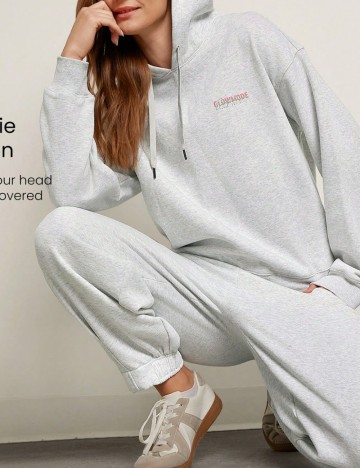 Hanorac Shein GLOWMODE, gri