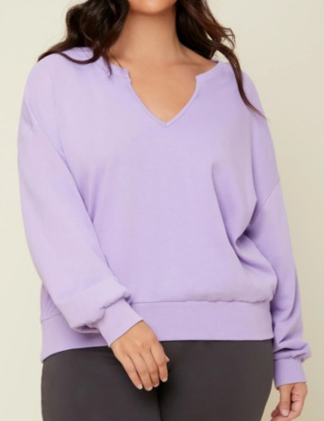 Bluză Shein Curve+, mov