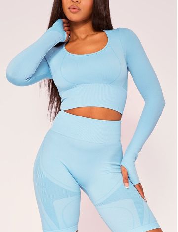 Top PRETTYLITTLETHING, albastru