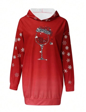 Rochie tip hanorac Shein, mix culori